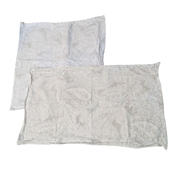 Tommy Hilfiger Shams Cotton Pattern King and Euro Set of 2 Cottagecore - Picture 2 of 5